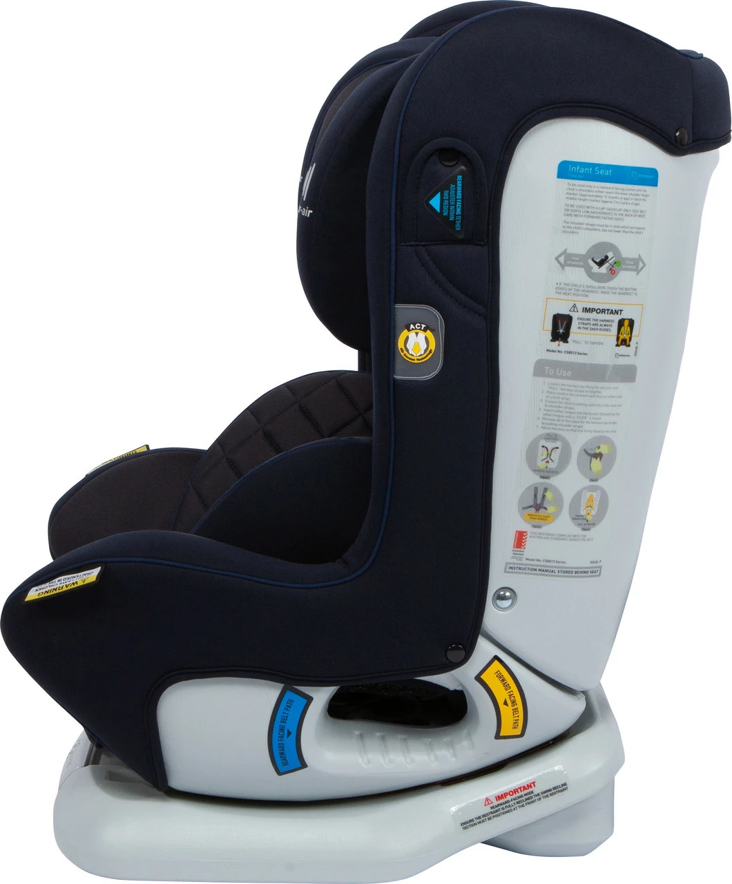 Infasecure Attain More Mid (Blue) Isofix Car Seat - Image 2
