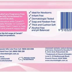 Curash Fragrance Free Baby Wipes 80 Pack -Baby Jogger shop CURASH FRAGRANCE FREE BABY WIPES 80PK 4 45275.1676077258