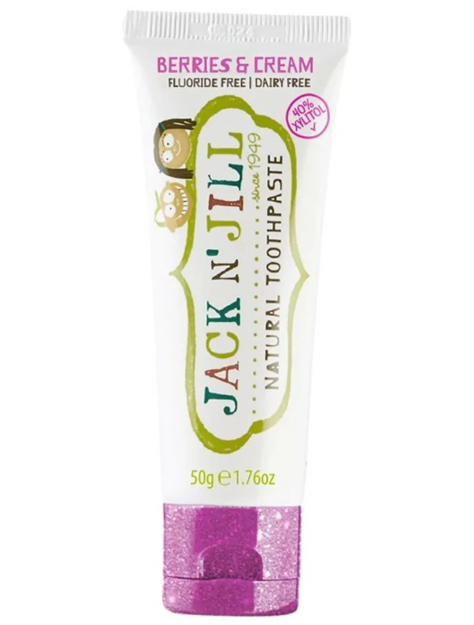 Jack N' Jill Natural Toothpaste Organic - Berries & Cream