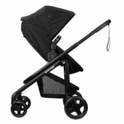 Maxi Cosi Lila CP2 Stroller -Baby Jogger shop Lila CP2 20118 Essential Black Side ParentFacing 02 NOV21 min 08554.1643691379