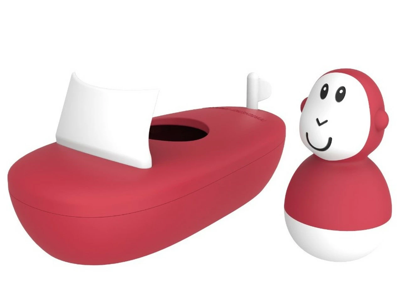 Matchstick Monkey Boat Set Red 4 Matchstick Monkey Boat Set Red - Image 2