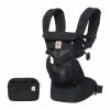 Ergobaby Omni 360 All Position Baby Carrier Cool Air Mesh - Onyx Black -Baby Jogger shop Omni 360 Cool Air Mesh Onyx Black Product 5 86044.1580442413