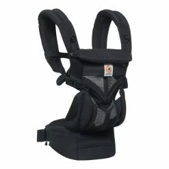 Ergobaby Omni 360 All Position Baby Carrier Cool Air Mesh - Onyx Black -Baby Jogger shop Omni360 CAM Onyx Side2 US 79058.1580442527