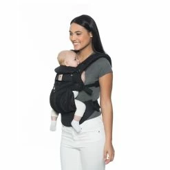 Ergobaby Omni 360 All Position Baby Carrier Cool Air Mesh - Onyx Black -Baby Jogger shop Omni Black CoolAir Mesh 44444.1580442428