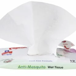 Pigeon Anti Mosquito Wipes 12s