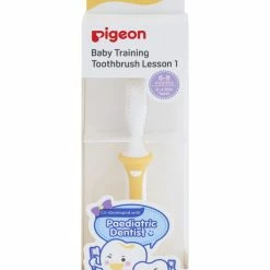 Pigeon Training Toothbrush Step 2 -Baby Jogger shop Pigeon Training Toothbrush L1 Yellow Packaging 67405.1665087786