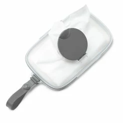 Skip Hop Grab & Go Perfect Snug Seal Wipes Case Grey