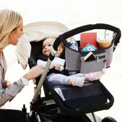 Skip Hop Grab & Go Stroller Organiser Heather Grey -Baby Jogger shop SH400301 6 48053.1642396023