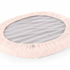 Stokke Sleepi Mini Fitted Sheet Peachy Pink -Baby Jogger shop SleepiMini FittedSheet bottom PeachyPink 200206 0261 press 1 11505.1643607089