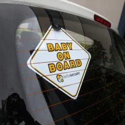 Infasecure Baby On Board Sign -Baby Jogger shop TA602 Baby on Board Sign Lifestyle 70450.1644554149