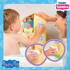 Tomy Toomies Peppa Pig Peppa's House Bath Playset 8 Tomy Toomies Peppa Pig Peppa's House Bath Playset -Baby Jogger shop TOMY Toomies Peppa Pig Peppas House Bath Playset 4 62230.1665379626