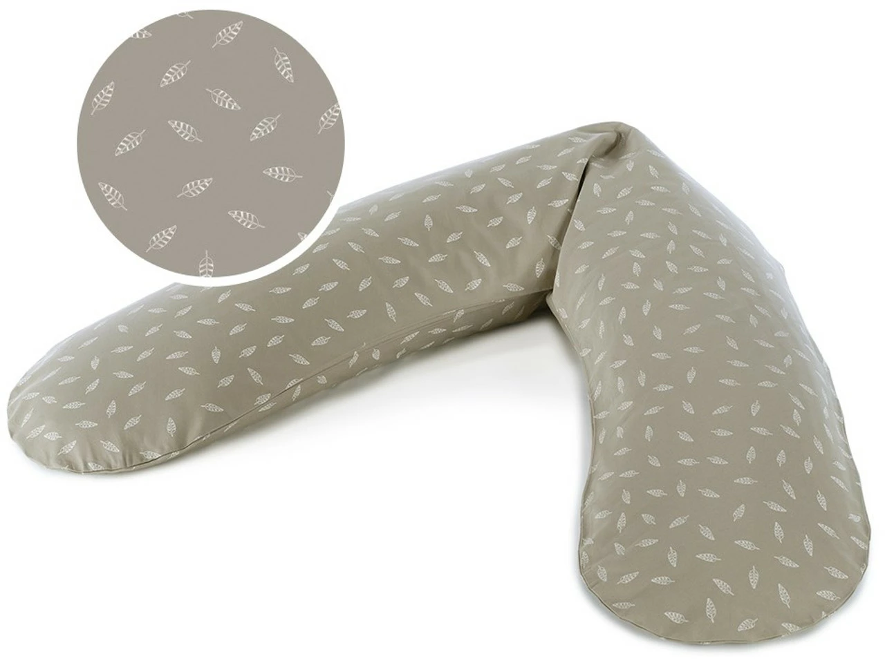 Theraline Comfort Maternity Cushion Dancing Leaves 5 Theraline Comfort Maternity Cushion Dancing Leaves - Image 3