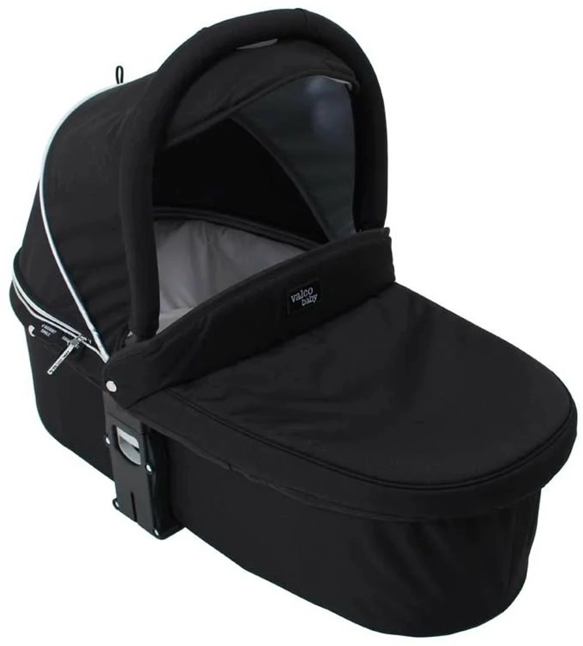 Valco Baby Q Bassinet - Midnight Black 4 Valco Baby Q Bassinet - Midnight Black - Image 2