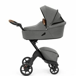 Stokke Xplory X Modern Grey Pram -Baby Jogger shop Xplory X ModernGrey CarryCot VentOpen 200709 config2120 11746.1643600838
