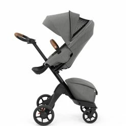 Stokke Xplory X Modern Grey Pram -Baby Jogger shop Xplory X ModernGrey SeatParent VentOpen 200709 config2120 99753.1643600838