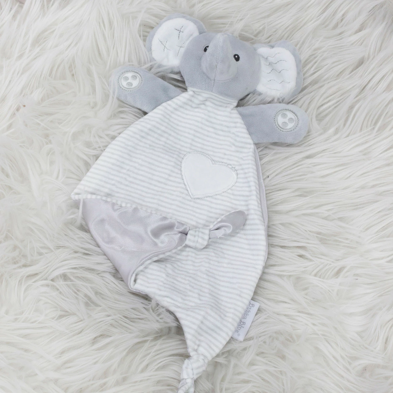 Bubba Blue Elephant Security Blanket 7 Bubba Blue Elephant Security Blanket - Image 5